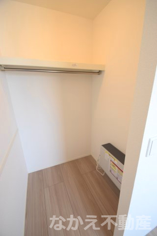収納　収納のためのスペースです