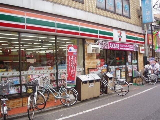 コンビニ　セブンイレブン中野沼袋駅前店（コンビニ）まで158m