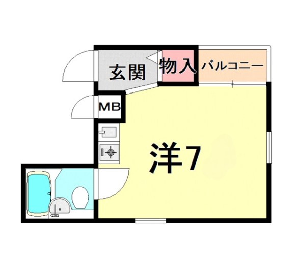 ウィスタリア神戸の間取り写真