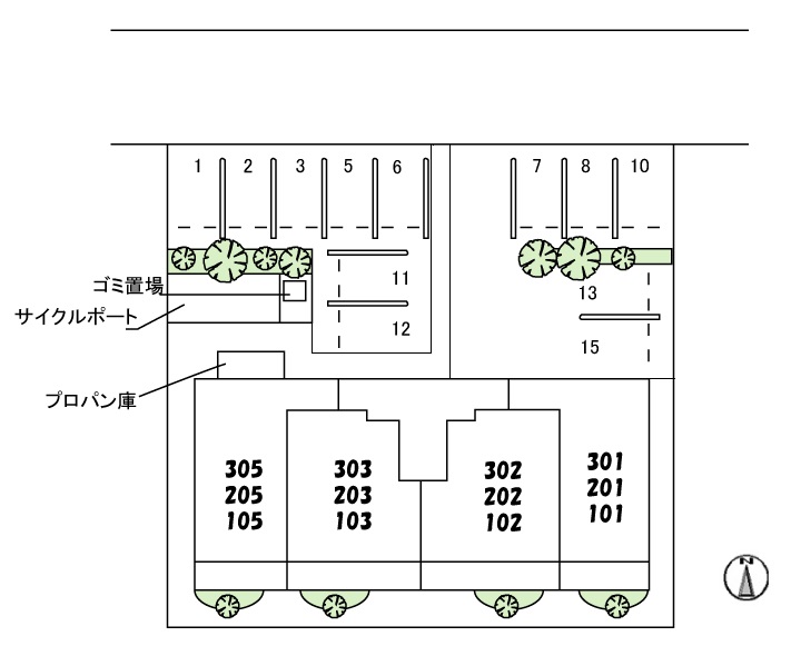 駐車場