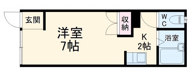 パステル日之出の間取り写真