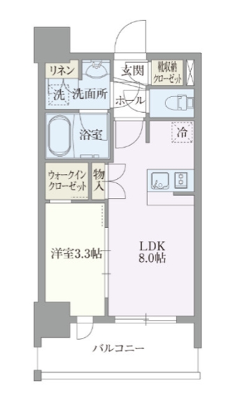 ライトテラス浅草の間取り写真