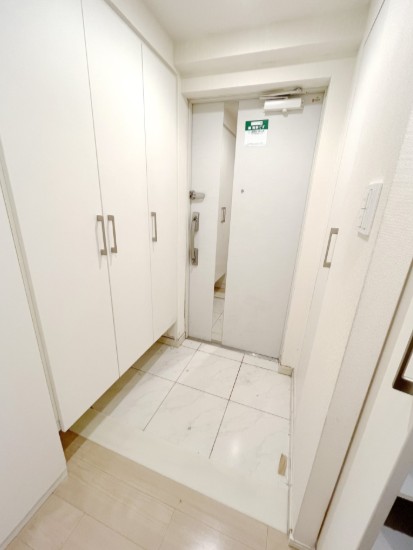 玄関　写真は同タイプ住居です。