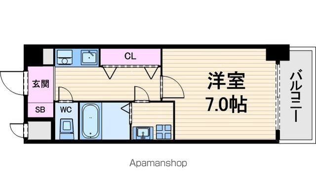 エイペックス内本町の間取り写真