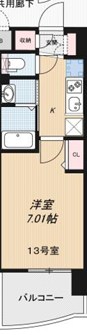Luxe姫路の間取り写真