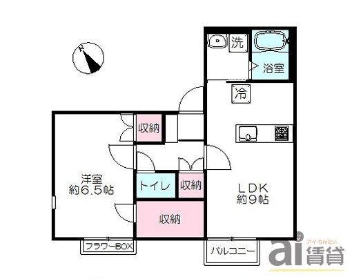 西武池袋線 練馬高野台駅 徒歩10分 2階建 築13年の間取り写真