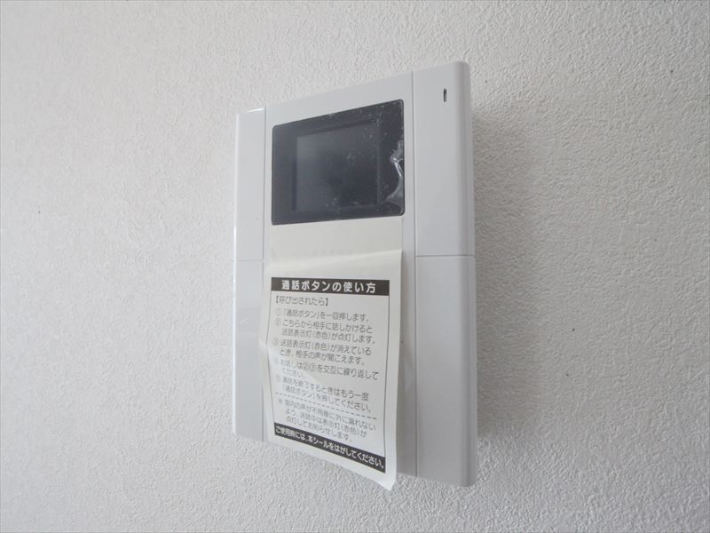 セキュリティ　モニター付インターホン