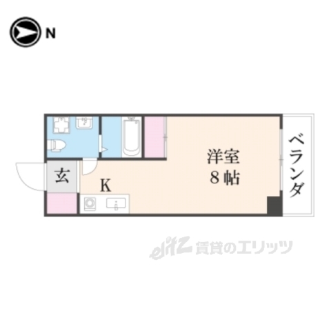 ローサオルデンの間取り写真