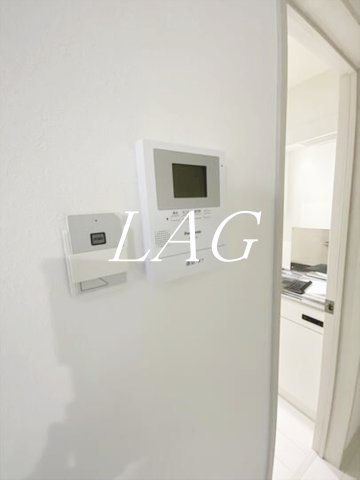 セキュリティ　モニター付きインターフォンです。