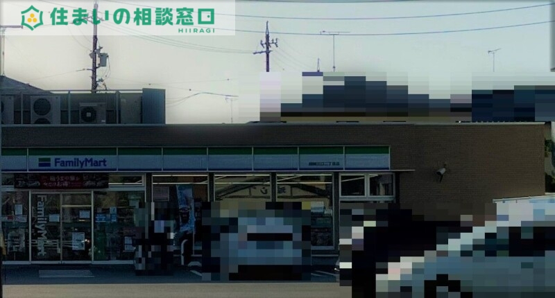 コンビニ　ファミリーマート岡崎江口二丁目店（コンビニ）まで1101m