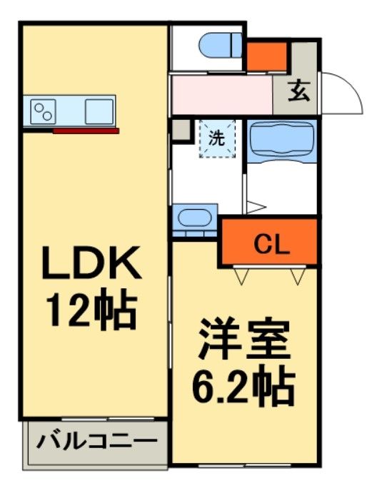 東武野田線 流山おおたかの森駅 徒歩6分 3階建 築17年の間取り写真