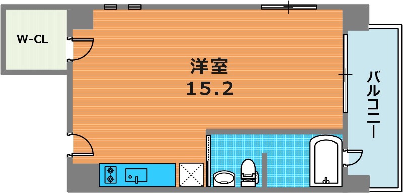 ベルファース駒場の間取り写真
