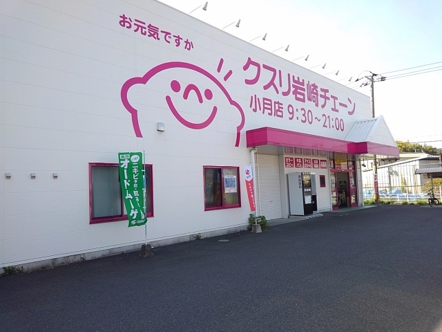 ドラックストア　くすりの岩崎チェーン（ドラッグストア）まで500m