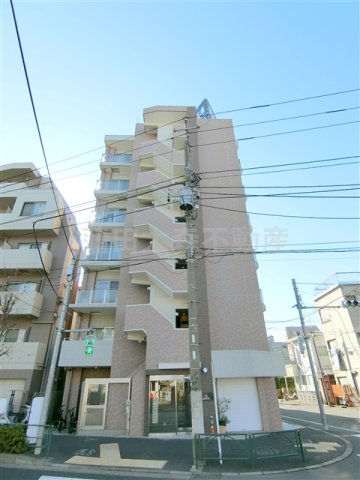 建物外観　2014年9月築　RC鉄筋コンクリート造地上7階建て総戸数1