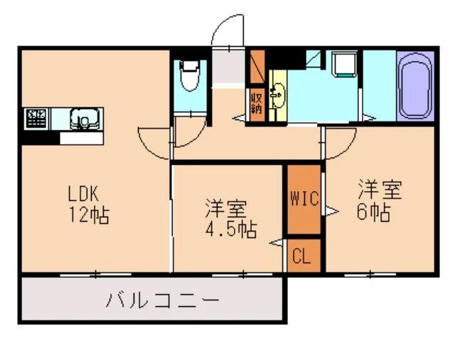 D-roomケヤキ通り Bの間取り写真