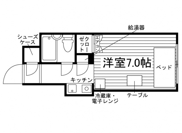 ルミエ武蔵小山の間取り写真