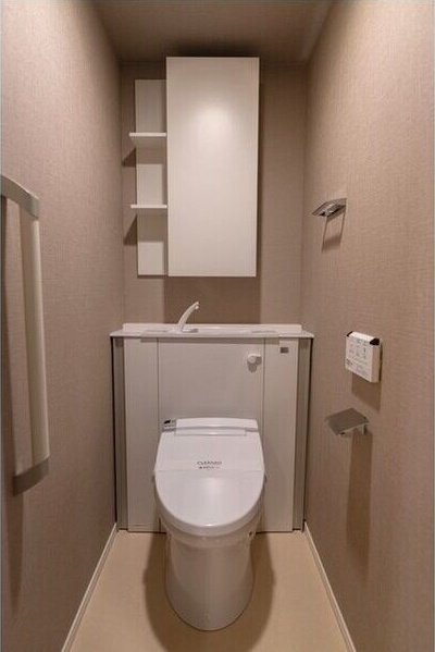 小田急小田原線 愛甲石田駅 徒歩5分 8階建 築12年のトイレ写真