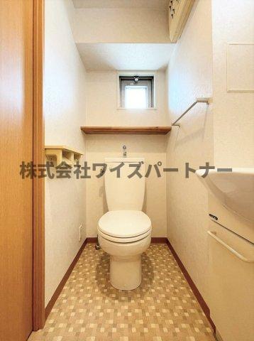 地下鉄七隈線 渡辺通駅 徒歩6分 12階建 築22年のトイレ写真