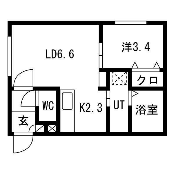 Ciel Serein円山の間取り写真