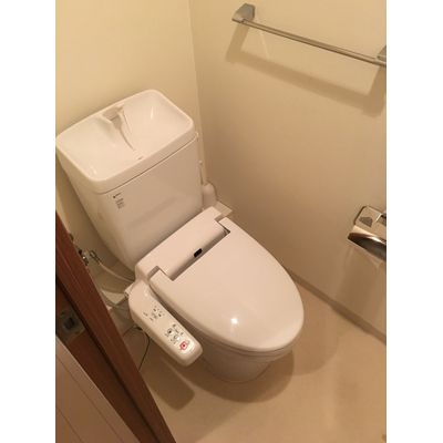 トイレ　内装は落ち着いています