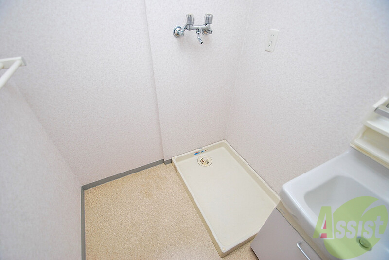 その他設備　うれしい室内に洗濯機置き場あり。防水パンがついているので安心