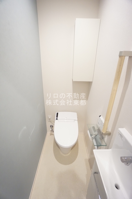 トイレ　清潔を保てる洗浄暖房便座で寒い日も快適な毎日を実現します