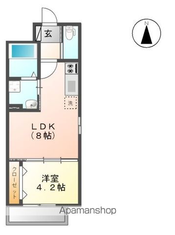 東北本線 仙台駅 徒歩10分 5階建 築13年の間取り写真