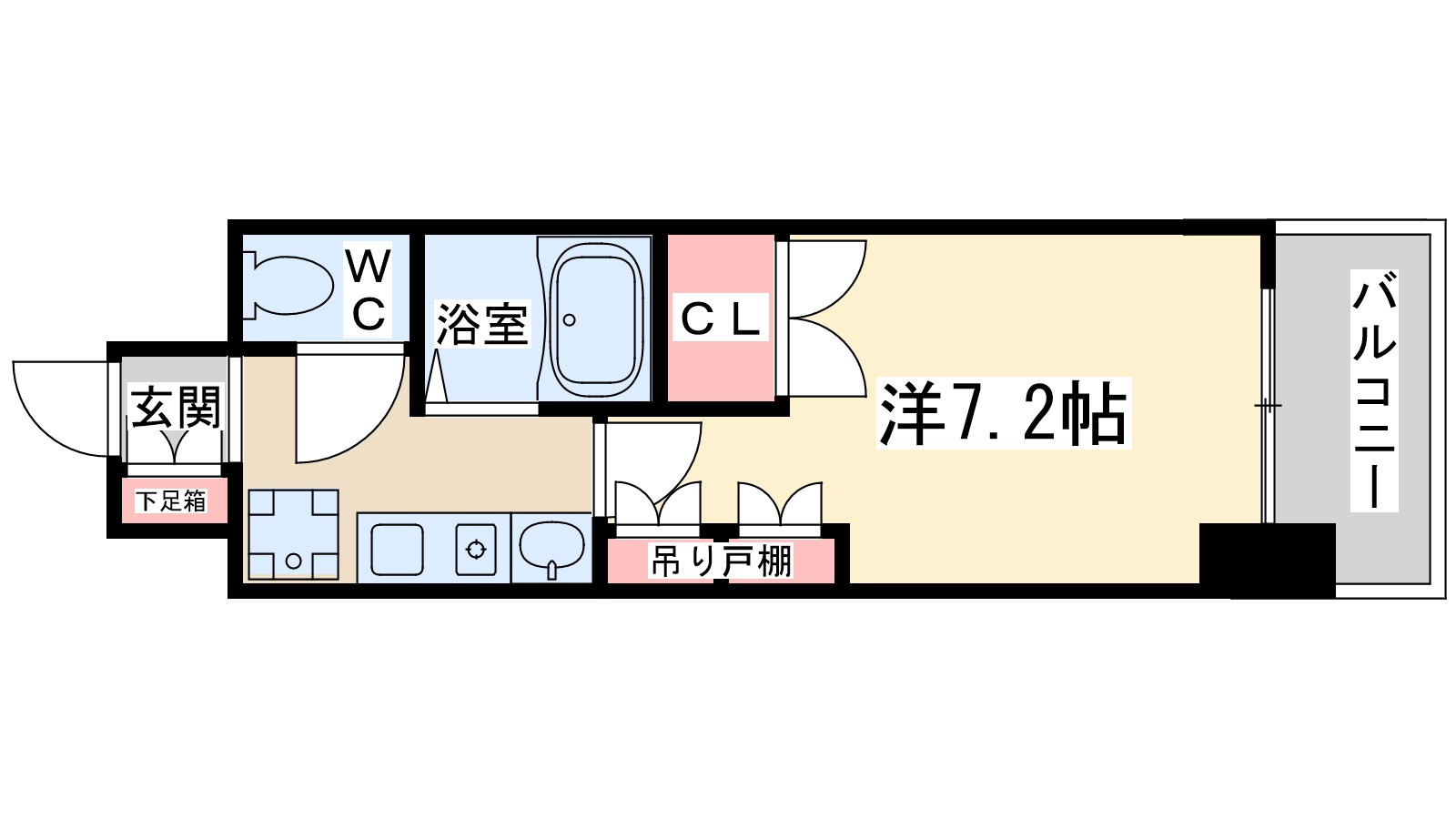 ラナップスクエア天満プライムの間取り写真