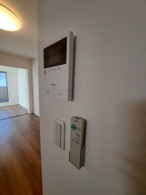 セキュリティ　３０５号室設備施工例　現況優先