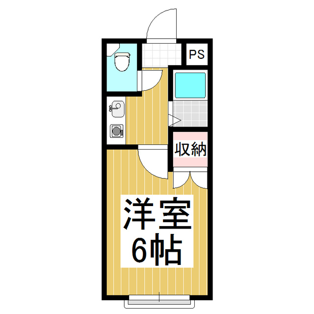 ベルメゾンの間取り写真