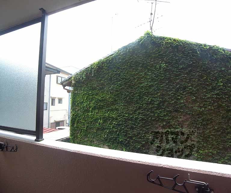 眺望　２０３号室のベランダからの景色です。