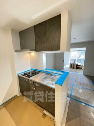 南海本線 七道駅 徒歩9分 3階建 築3年のキッチン写真