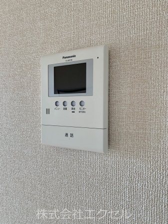 セキュリティ　モニタ付インターホンです。