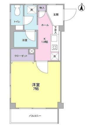 那須ハイライズの間取り写真