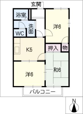 ファミールもりみちの間取り写真