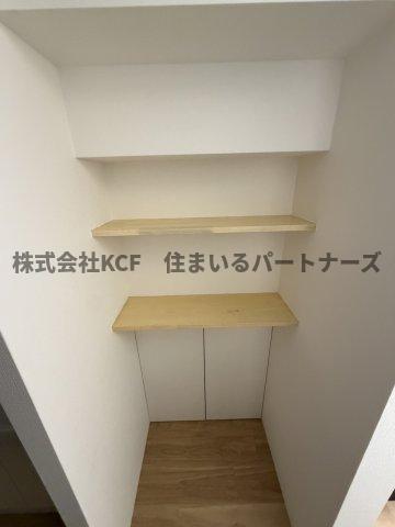 収納　収納があります
