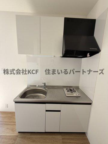 キッチン　コンパクトなキッチンで掃除もラクラク