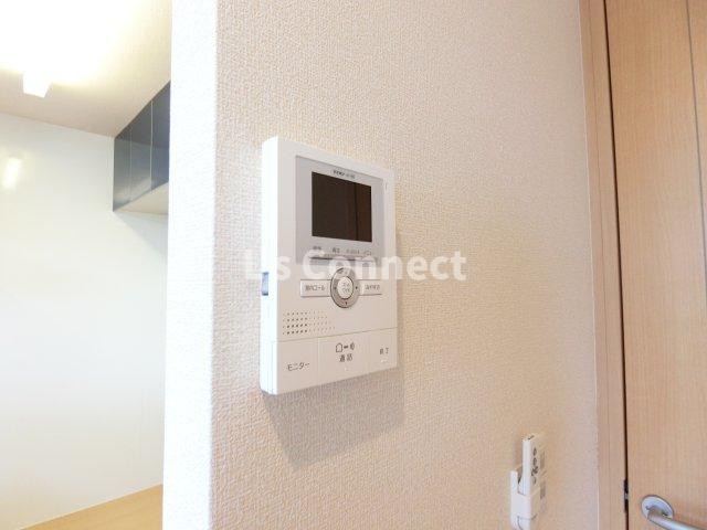 セキュリティ　突然の来客時もＴＶモニターホンでしっかり確認。