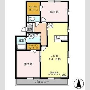 名鉄豊川線 豊川稲荷駅 徒歩14分 3階建 築17年の間取り写真