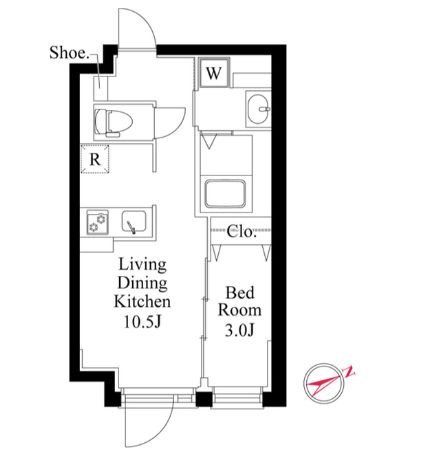 グランパセオ用賀の間取り写真