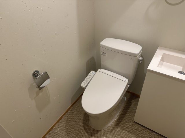 東急世田谷線 上町駅 徒歩2分 4階建 築36年のトイレ写真