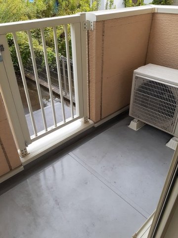 バルコニー　広々としたバルコニーです