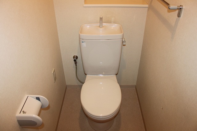 ＪＲおおさか東線 新加美駅 徒歩5分 4階建 築25年のトイレ写真