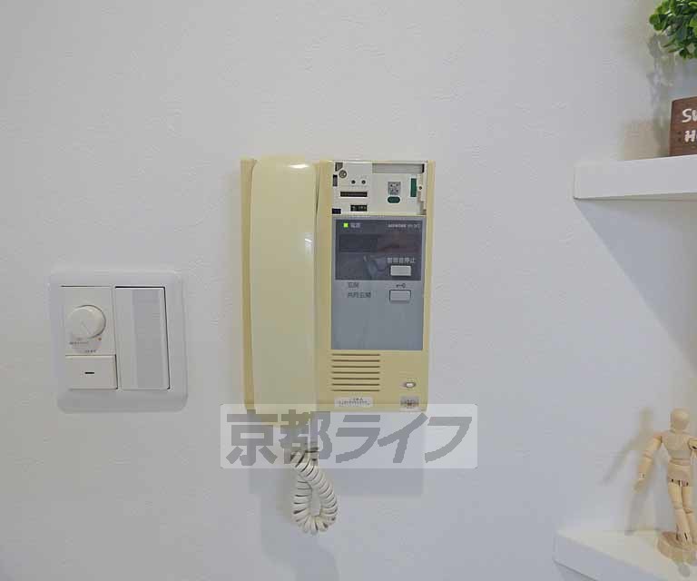 セキュリティ　来客時も安心です。