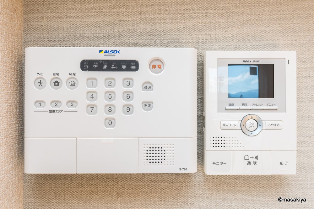 セキュリティ　TVインターホン　ALSOK付き