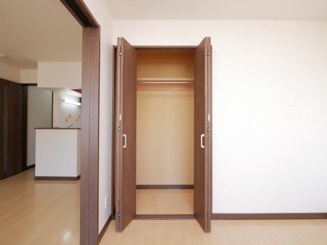 収納　たっぷりとした収納スペースです