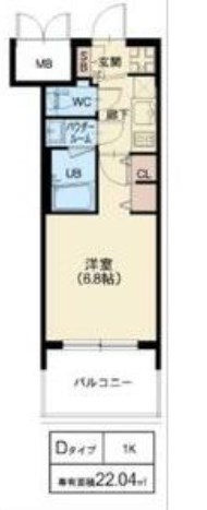 プレサンス神崎川ファインブレスの間取り写真