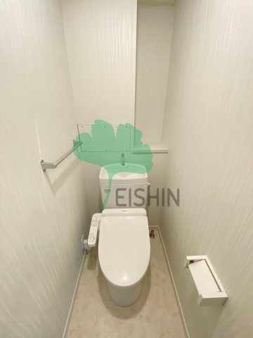 トイレ　清潔感のあるトイレです。