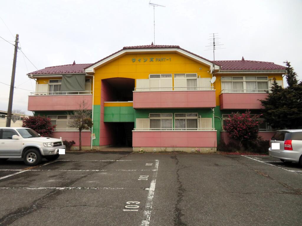 建物外観　低予算2DKです。人気物件の為、お早めに！