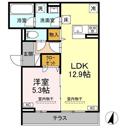 ショーティオ湘南台の間取り写真